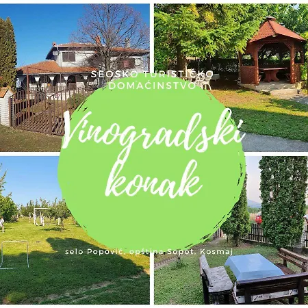 Holiday home Vinogradski Belgrade, Sopot,kosmaj